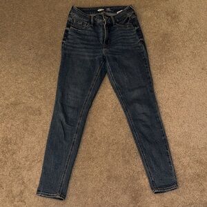 Old Navy Rockstar Super Skinny High Rise Blue Women's Jeans